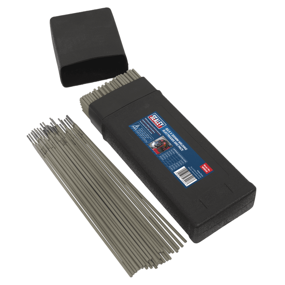 Sealey Welding Electrodes 2.5 x 300mm 5kg Pack Model No-WE5025