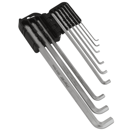 Sealey Hex Key Set 9pc Extra-Long Stubby Element Metric Model No-AK7174