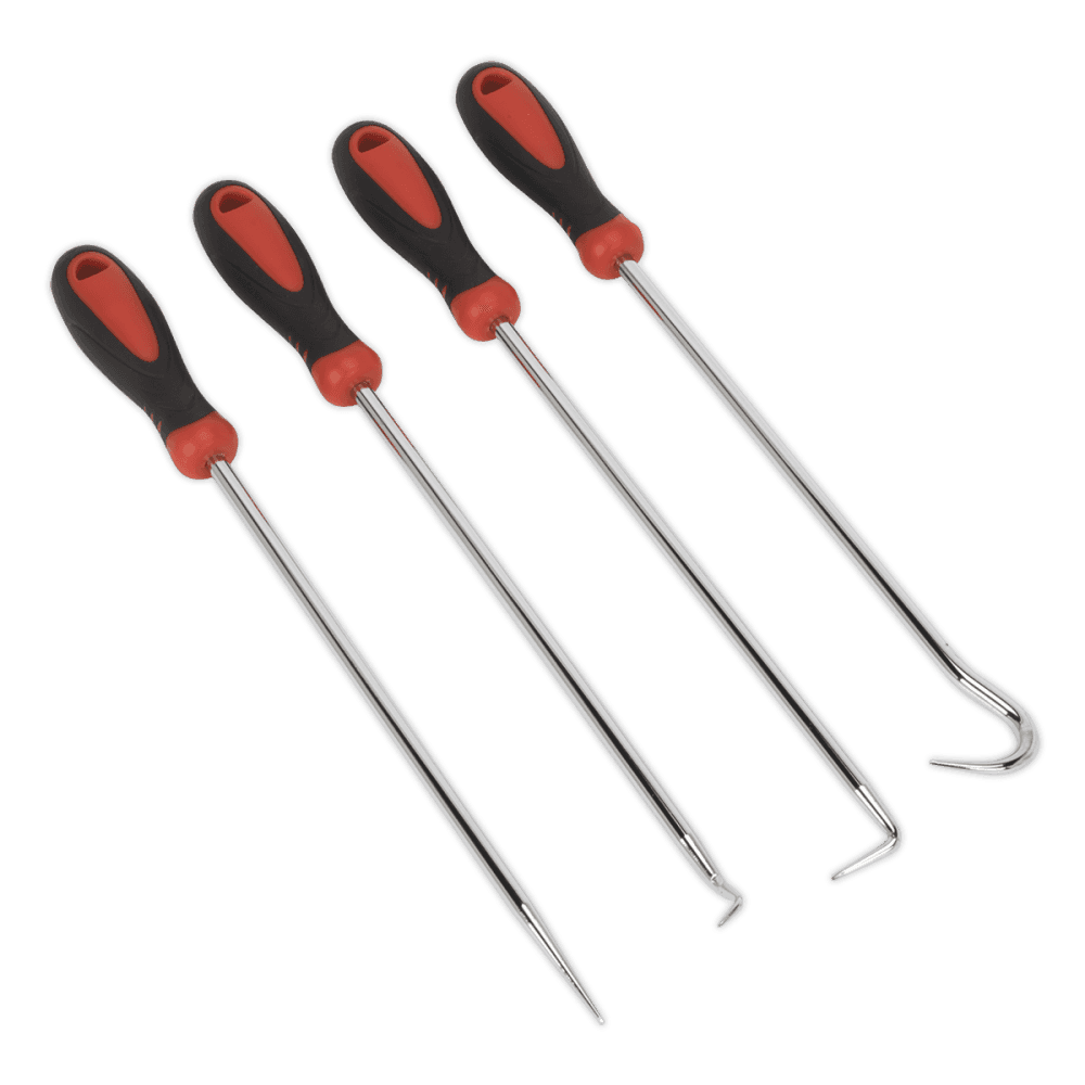 Sealey Pick & Hook Set 4pc Extra-Long Model No-VS5210