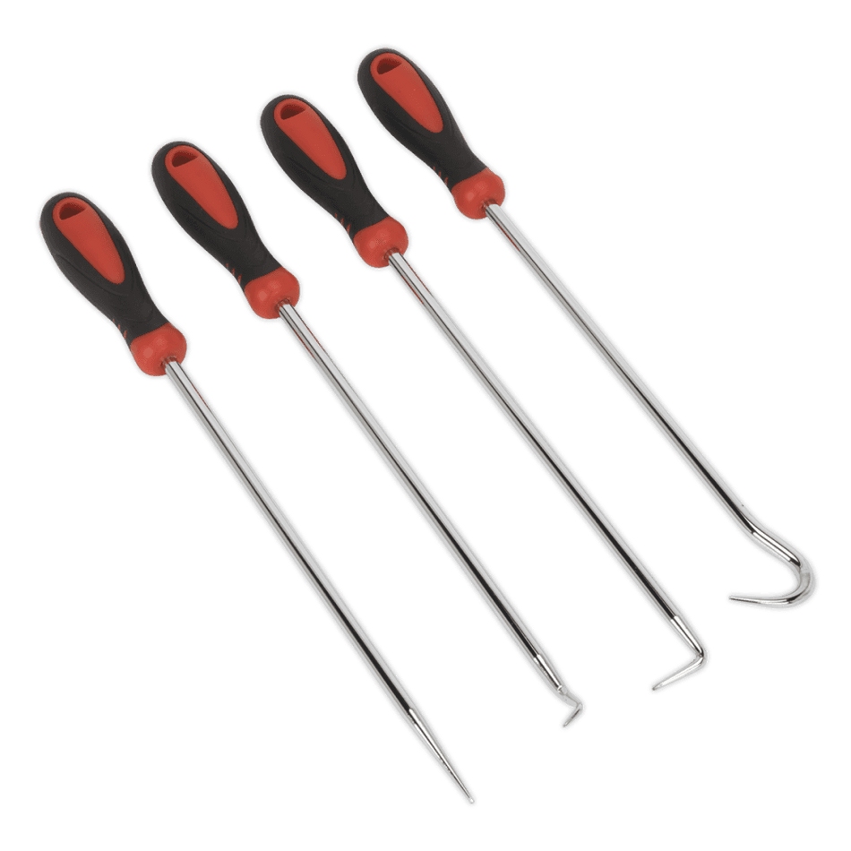 Sealey Pick & Hook Set 4pc Extra-Long Model No-VS5210