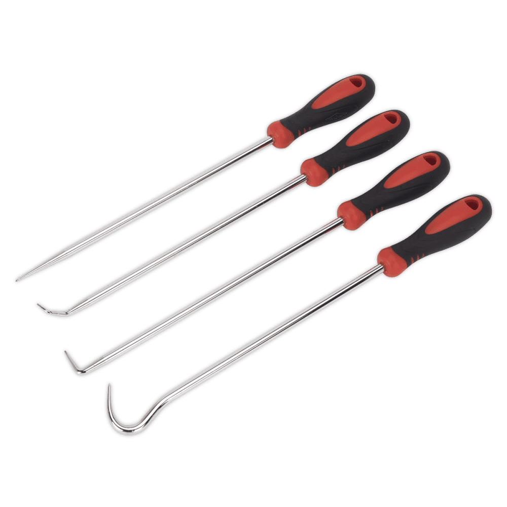 Sealey Pick & Hook Set 4pc Extra-Long Model No-VS5210