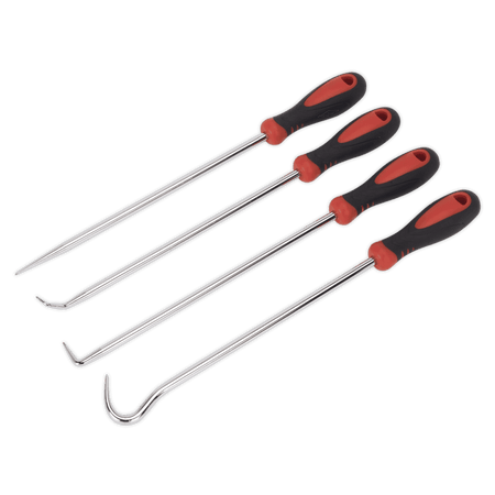 Sealey Pick & Hook Set 4pc Extra-Long Model No-VS5210