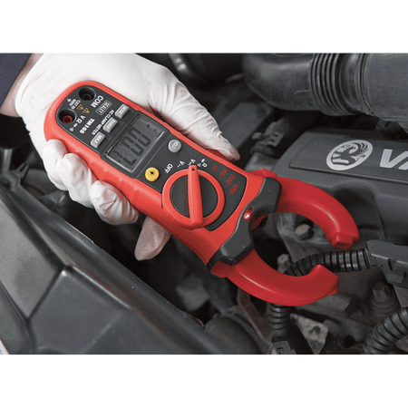 Sealey Professional Auto-Ranging Digital Clamp Meter NCVD - 6 Function Model No-TM105