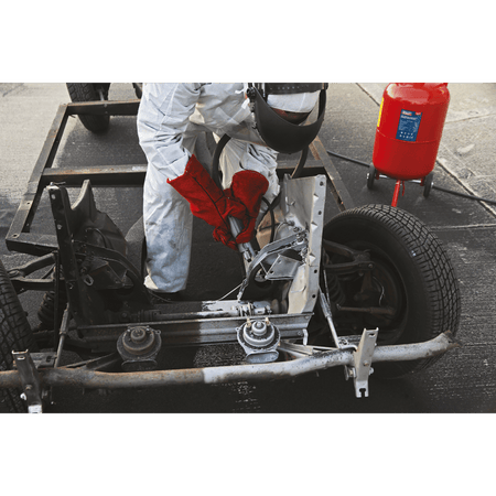 Sealey Shot Blaster with Water Trap & Wheels 37ltr Model No-SB997