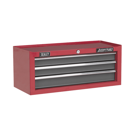 Sealey Add-On Chest 3 Drawer with Ball Bearing Runners - Red/Grey Model No-AP22309BB