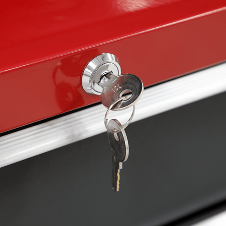 Sealey Rollcab 5 Drawer with Ball Bearing Runners - Red/Grey Model No-AP22505BB