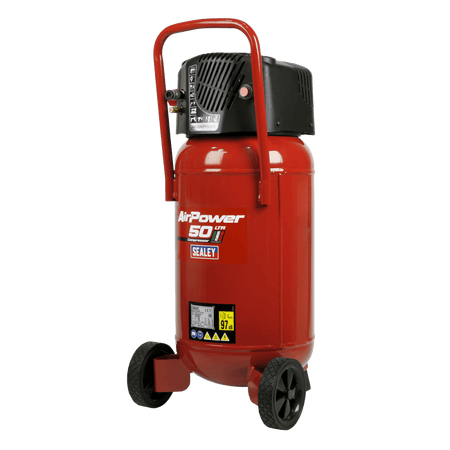 Sealey Compressor 50ltr Belt Drive 2hp Oil Free Model No-SAC05020