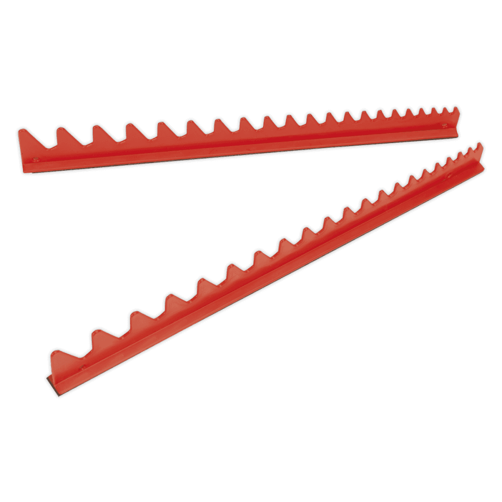 Sealey Sharks Teeth Spanner Rack Magnetic 2pc Model No-WR02