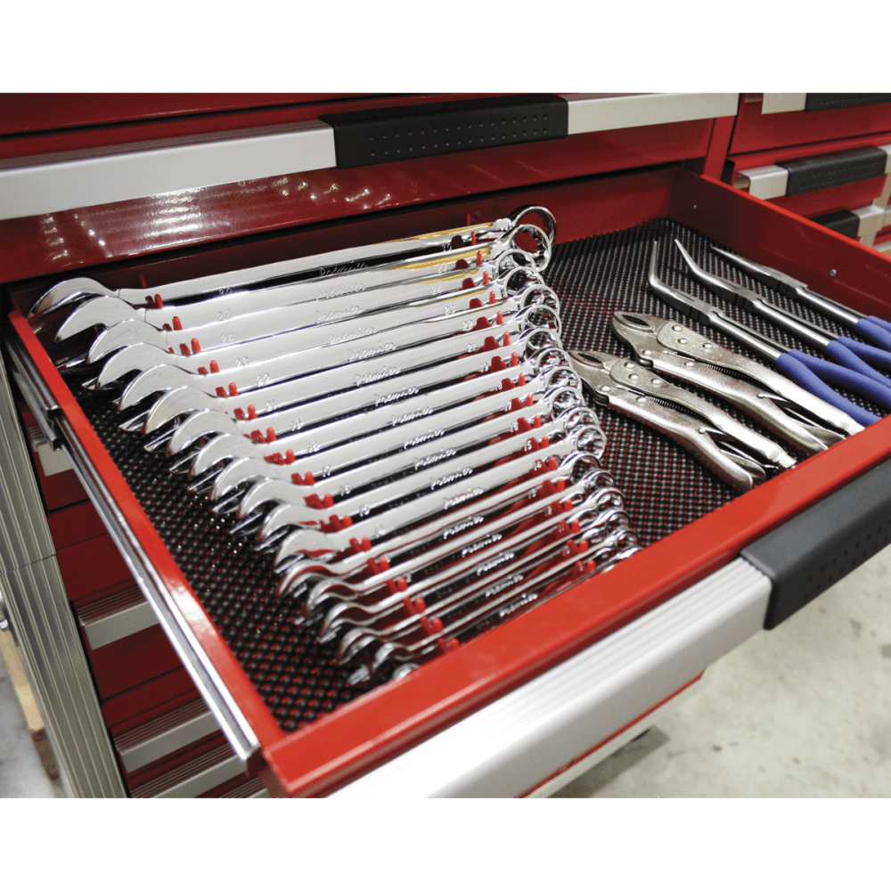 Sealey Sharks Teeth Spanner Rack Magnetic 2pc Model No-WR02