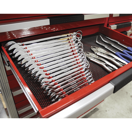 Sealey Sharks Teeth Spanner Rack Magnetic 2pc Model No-WR02