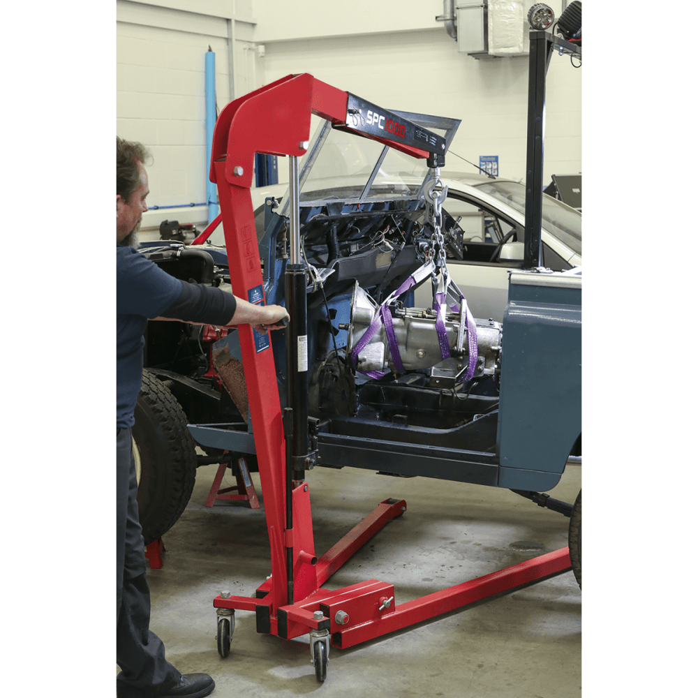 Sealey Folding Engine Crane 1tonne Model No-SPC1000