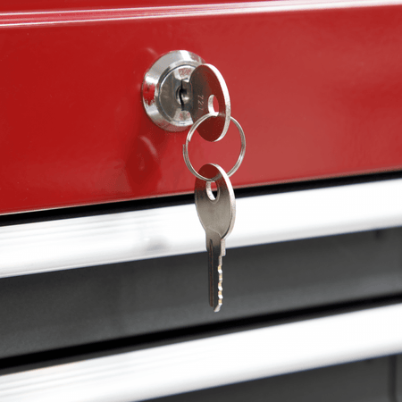 Sealey Topchest 6 Drawer with Ball Bearing Runners - Red/Grey Model No-AP2201BB