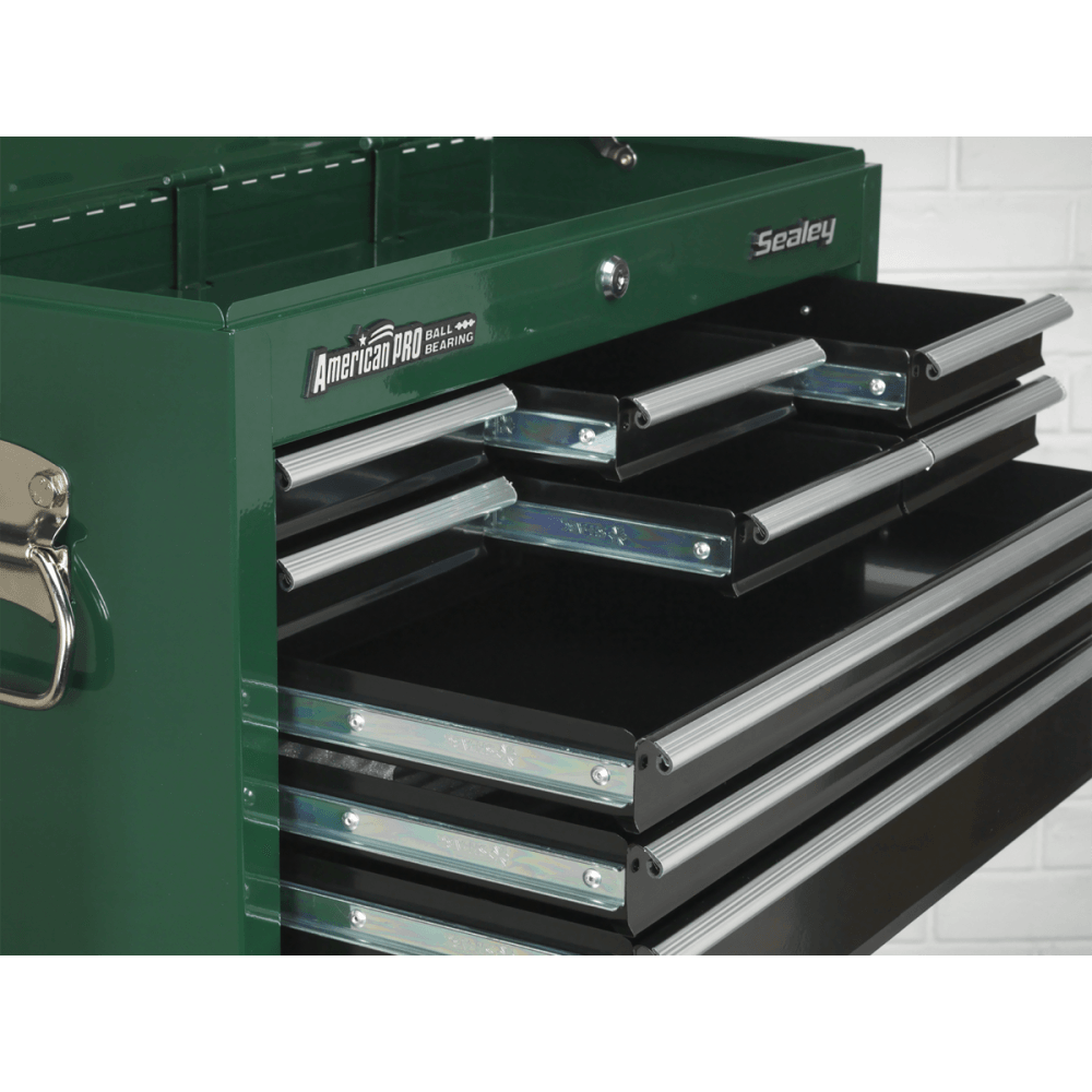 Sealey Topchest 9 Drawer with Ball Bearing Runners - Red/Grey Model No-AP22509BB
