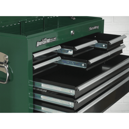 Sealey Topchest 9 Drawer with Ball Bearing Runners - Red/Grey Model No-AP22509BB
