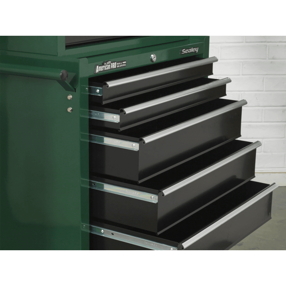 Sealey Rollcab 7 Drawer with Ball Bearing Runners - Red/Grey Model No-AP22507BB