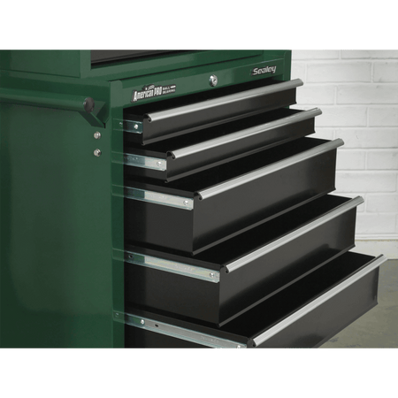 Sealey Rollcab 7 Drawer with Ball Bearing Runners - Red/Grey Model No-AP22507BB