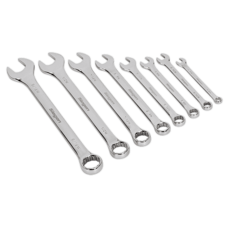 Sealey Combination Spanner Set 8pc Whitworth Model No-S0870