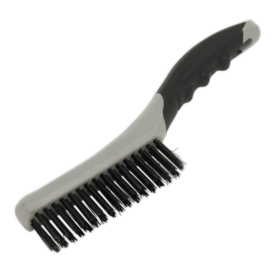 Sealey Wire Brush with Steel Fill Model No-WB102