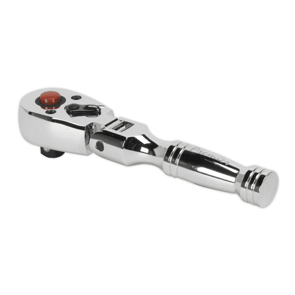 Sealey Ratchet Wrench Flexi-Head Stubby 3/8"Sq Drive Model No-AK661SF