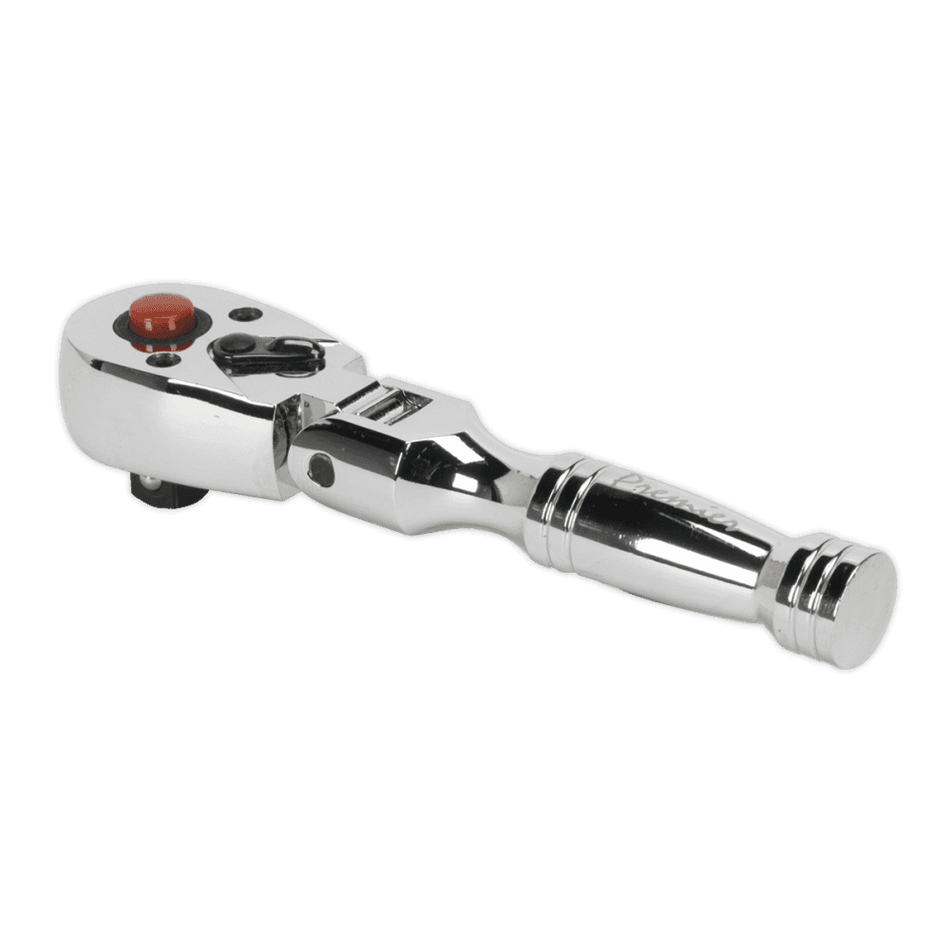 Sealey Ratchet Wrench Flexi-Head Stubby 3/8"Sq Drive Model No-AK661SF