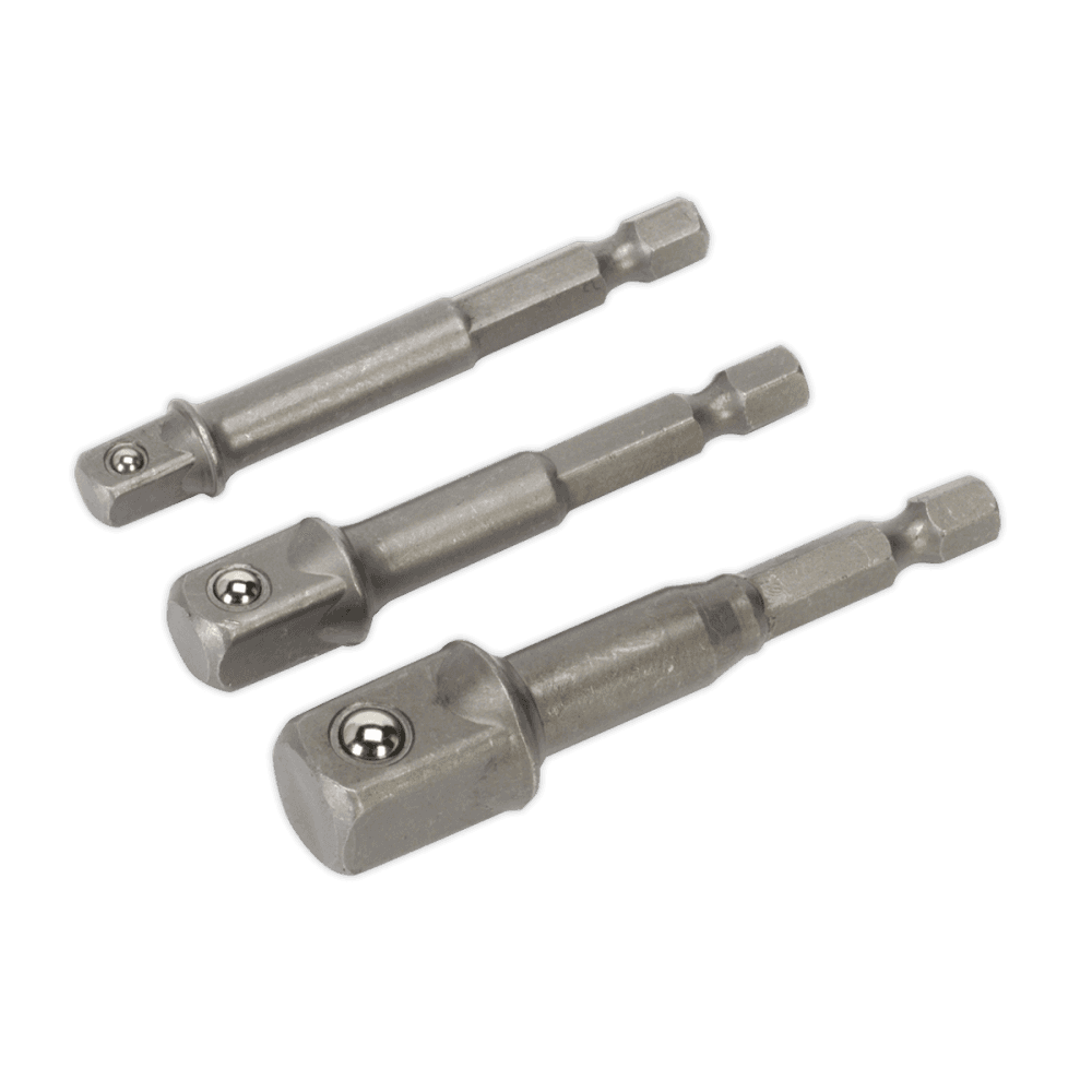 Sealey Socket Adaptor Set 3pc Power Tool Model No-AK4929
