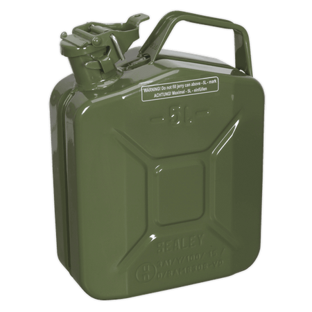 Sealey Jerry Can 5ltr - Green Model No-JC5MG