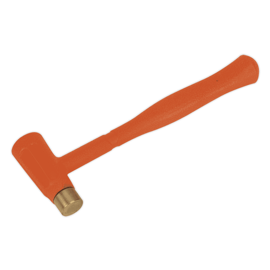 Sealey Brass Faced Dead Blow Hammer 12oz Model No-BFH12