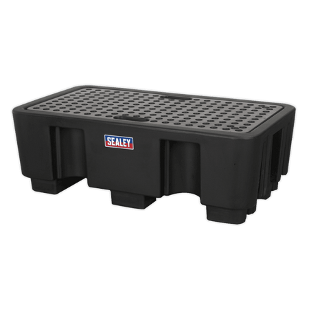 Sealey Barrel Bund Polyethylene 1300 x 750 x 440mm 2 Drum Model No-DRP17
