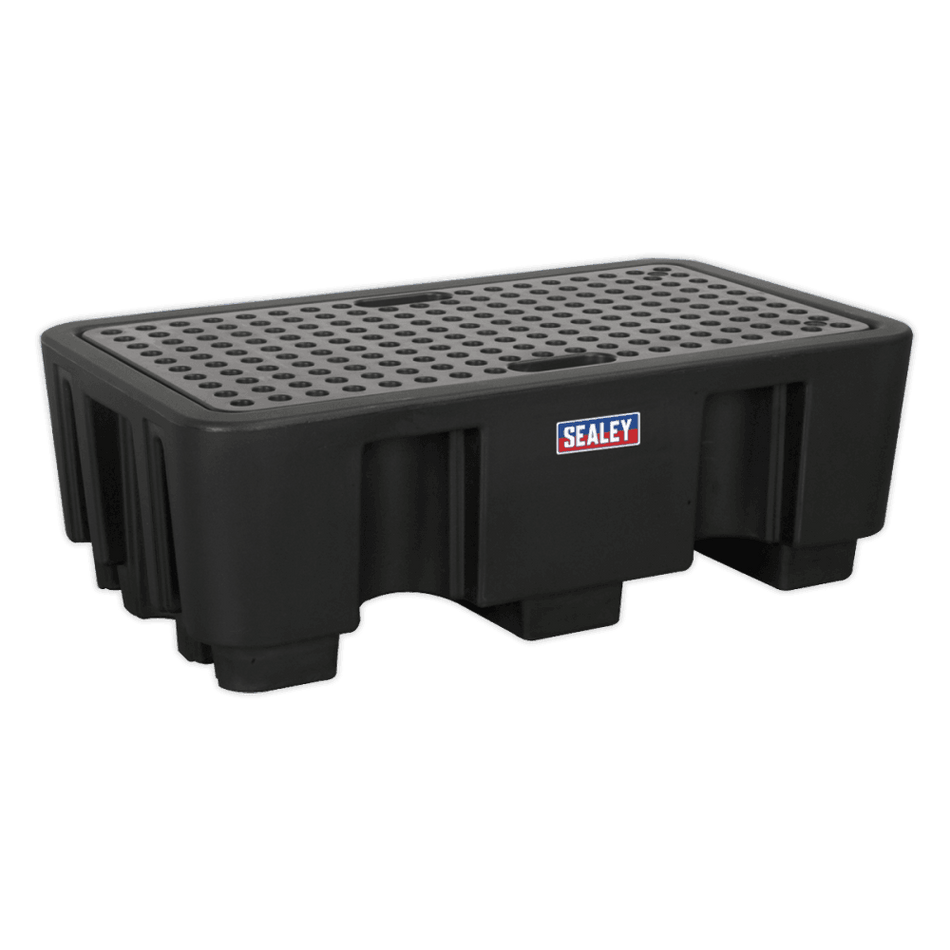 Sealey Barrel Bund Polyethylene 1300 x 750 x 440mm 2 Drum Model No-DRP17