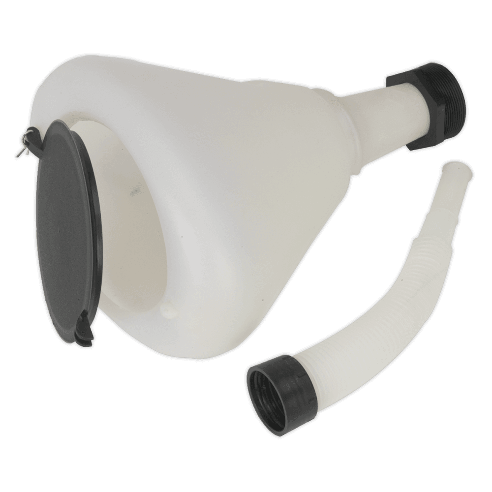 Sealey Funnel with Closing Lid 240mm Model No-F99240