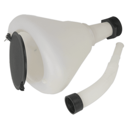 Sealey Funnel with Closing Lid 240mm Model No-F99240