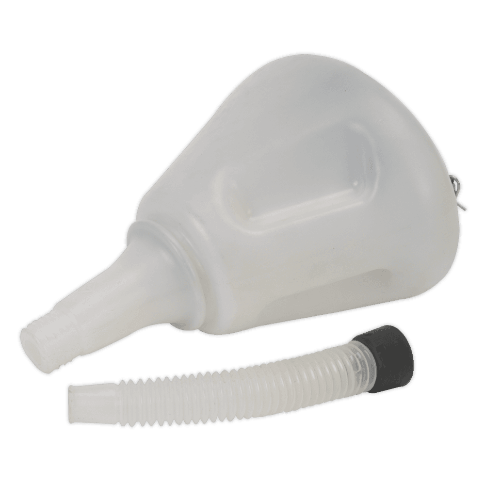 Sealey Funnel with Closing Lid 200mm Model No-F99200
