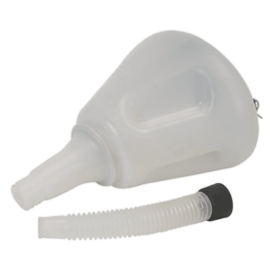 Sealey Funnel with Closing Lid 200mm Model No-F99200