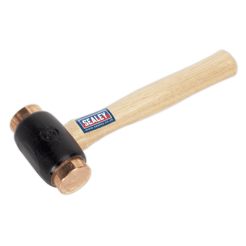 Sealey Copper Faced Hammer 4.3lb Hickory Shaft Model No-CFH04