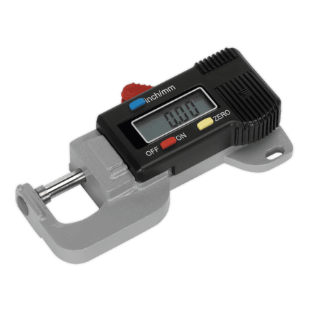 Sealey Digital External Micrometer 0-12.7mm/0-0.5" Model No-AK9638D