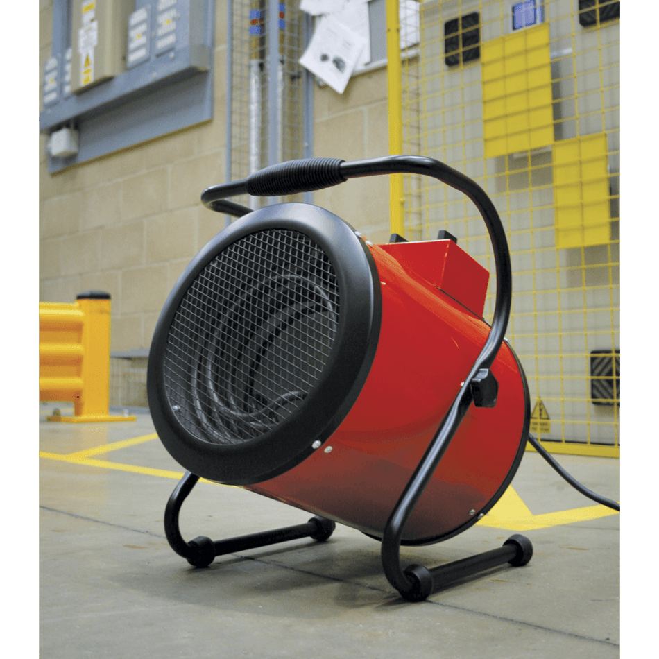 Sealey Industrial Fan Heater 3kW 2 Heat Settings Model No-EH3001