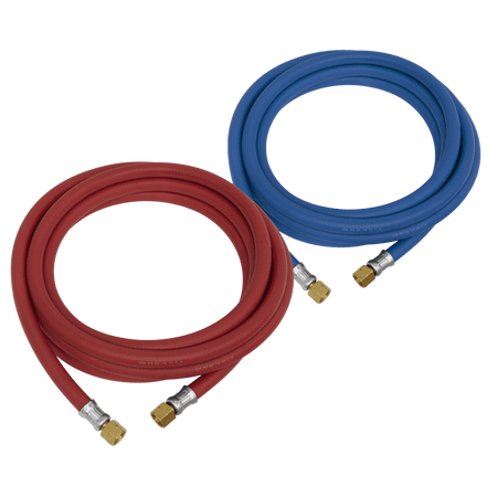 Sealey Welding Hose Set Oxyacetylene EN ISO 3821 10mtr Model No-WH10