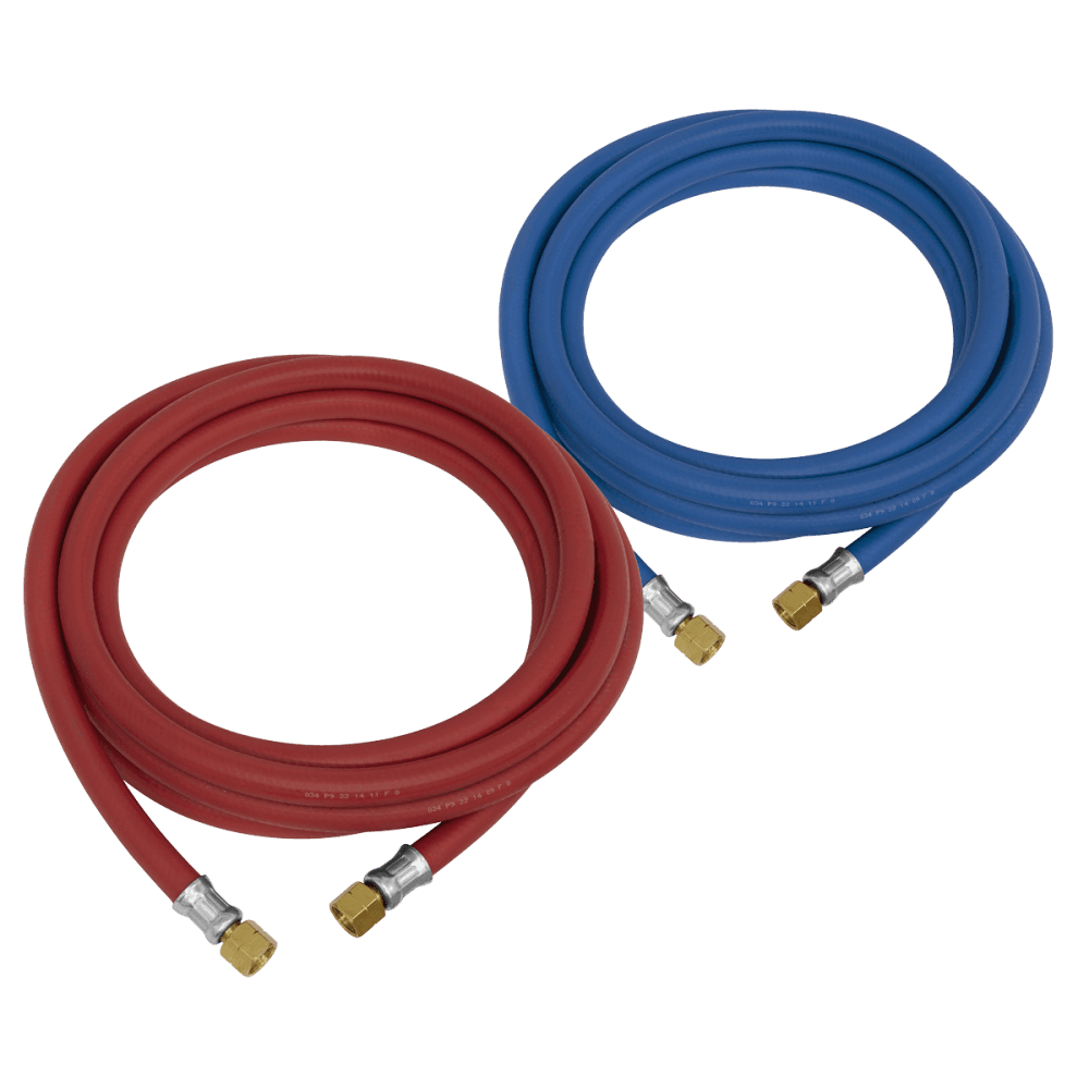 Sealey Welding Hose Set Oxyacetylene EN ISO 3821 5mtr Model No-WH05