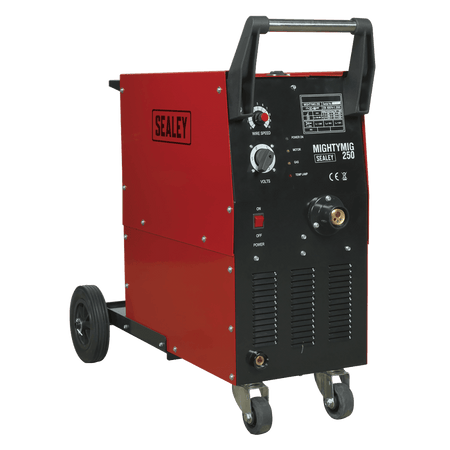 Sealey Professional Gas/No-Gas MIG Welder 250Amp with Euro Torch Model No-MIGHTYMIG250