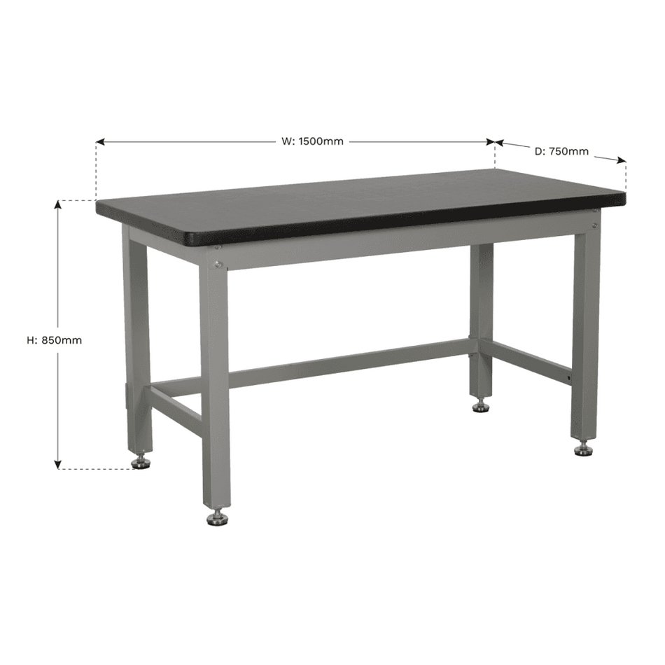 Sealey Workbench Steel Industrial 1.5mtr Model No-API1500