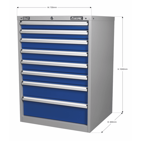 Sealey Cabinet Industrial 8 Drawer Model No-API7238