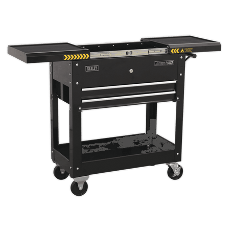 Sealey Mobile Tool & Parts Trolley - Black Model No-AP705MB