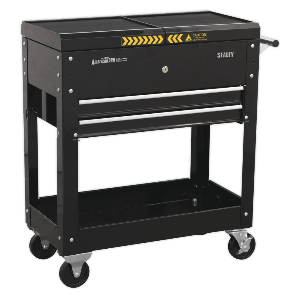 Sealey Mobile Tool & Parts Trolley - Black Model No-AP705MB