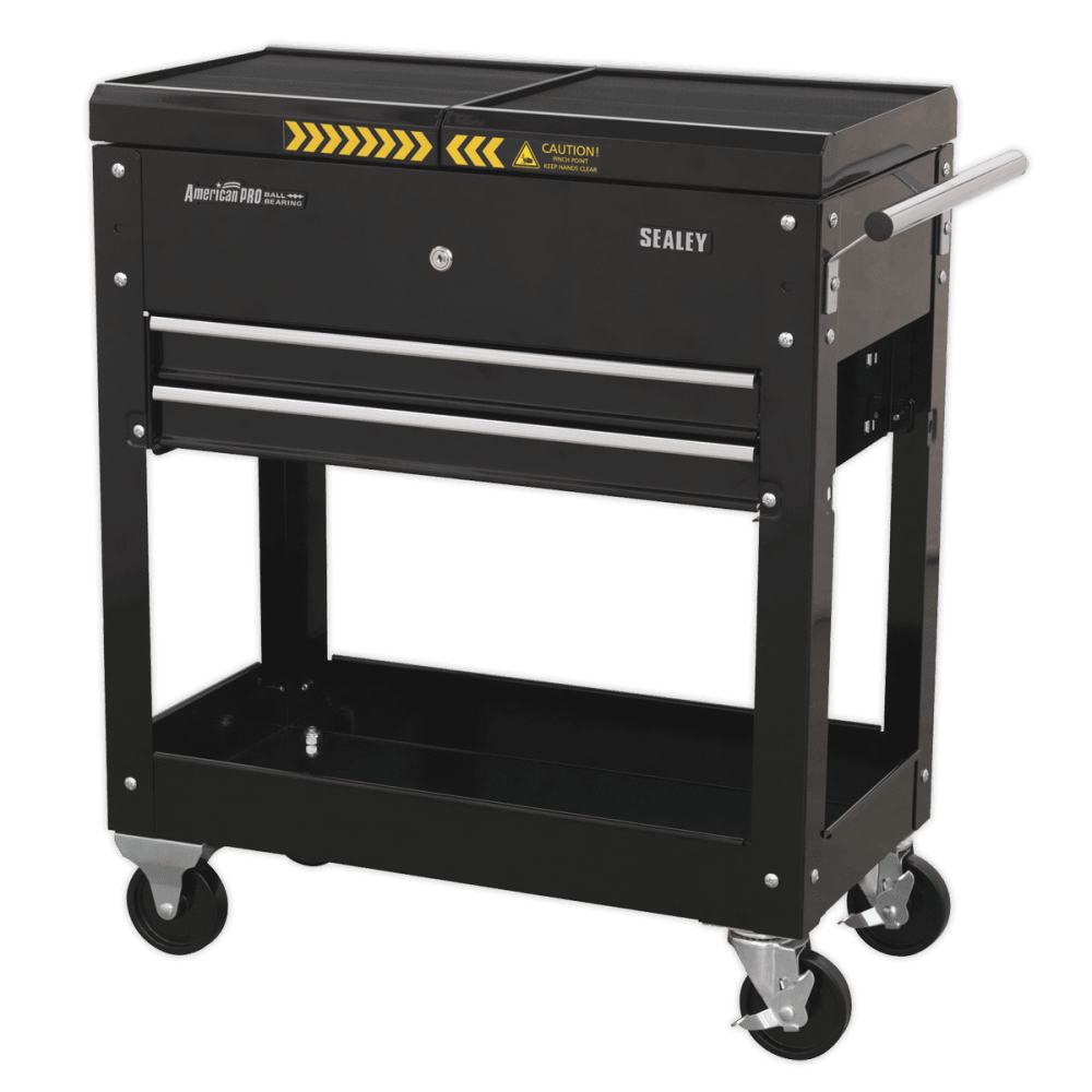 Sealey Mobile Tool & Parts Trolley - Black Model No-AP705MB