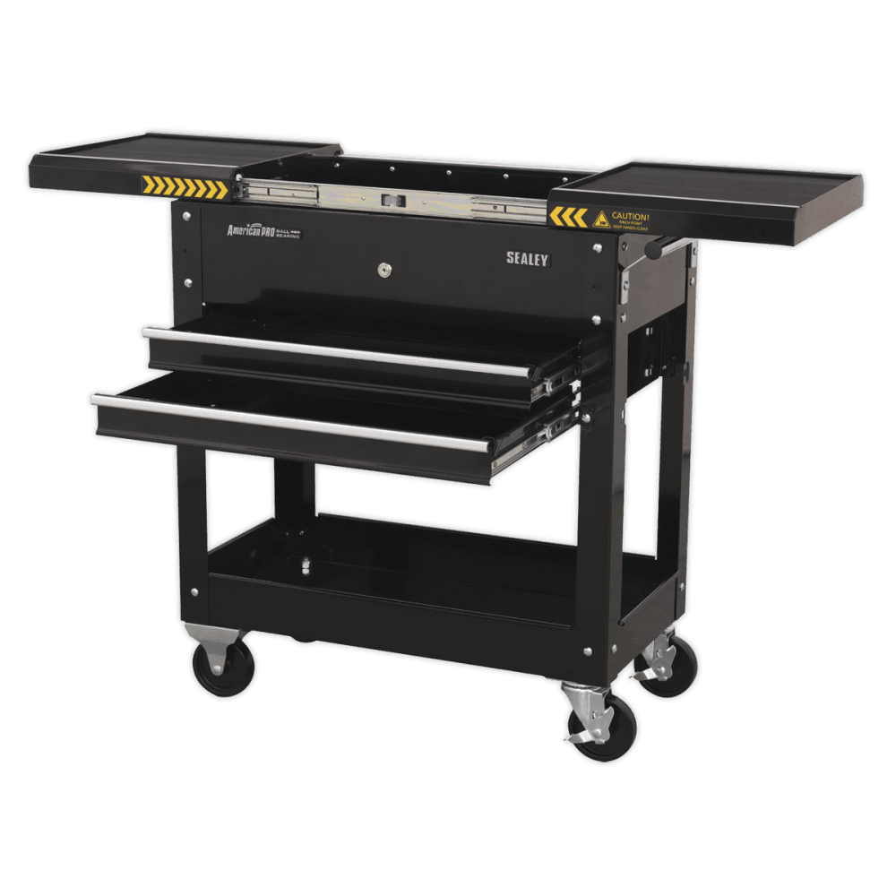Sealey Mobile Tool & Parts Trolley - Black Model No-AP705MB