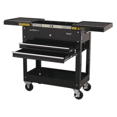 Sealey Mobile Tool & Parts Trolley - Black Model No-AP705MB