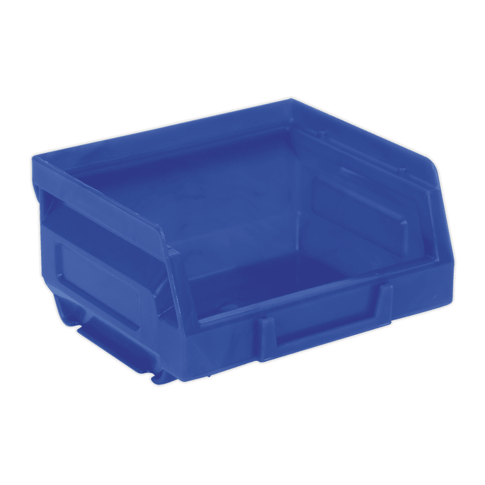 Sealey Plastic Storage Bin 103 x 85 x 53mm - Blue Pack of 24 Model No-TPS124B