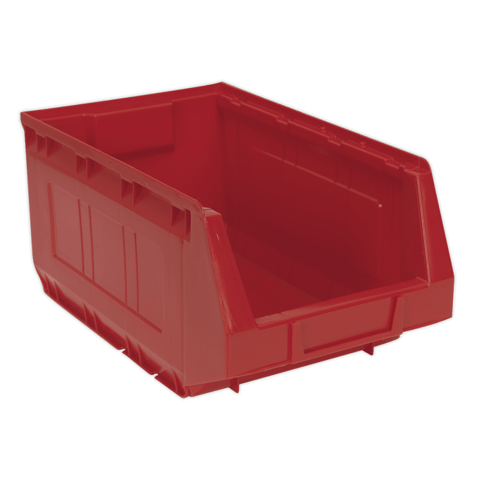 Sealey Plastic Storage Bin 209 x 356 x 164mm - Red Pack of 12 Model No-TPS412R
