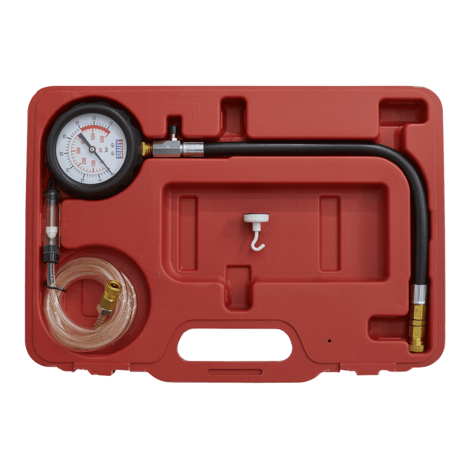 Sealey Diesel Compression Gauge, Hose & TDC Base Kit Model No-VSE3157