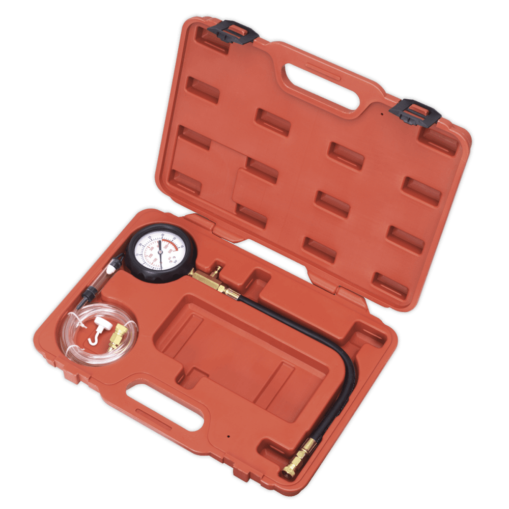 Sealey Diesel Compression Gauge, Hose & TDC Base Kit Model No-VSE3157